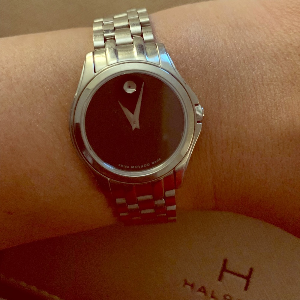 Ladies Movado Stainless steel watch